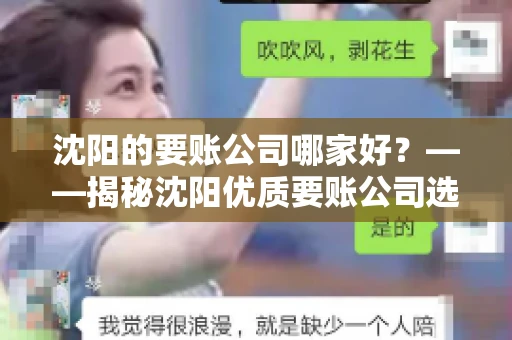 沈阳的要账公司哪家好？——揭秘沈阳优质要账公司选择指南