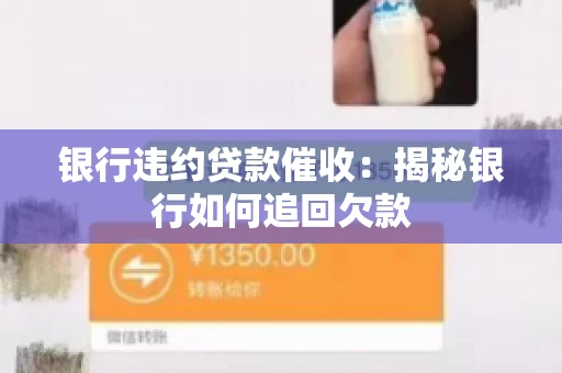 银行违约贷款催收：揭秘银行如何追回欠款