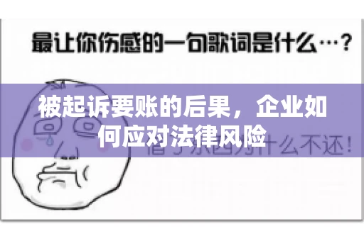 被起诉要账的后果,企业如何应对法律风险 被起诉要账的后果,企业如何应对法律风险