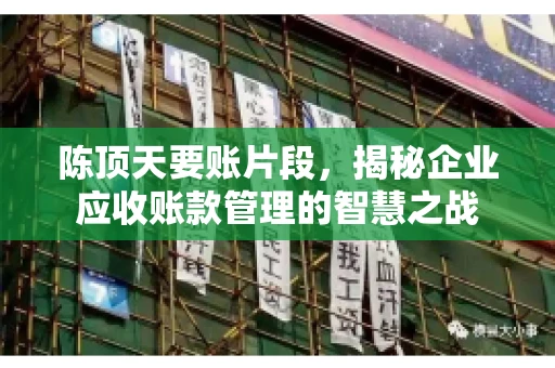 陈顶天要账片段，揭秘企业应收账款管理的智慧之战