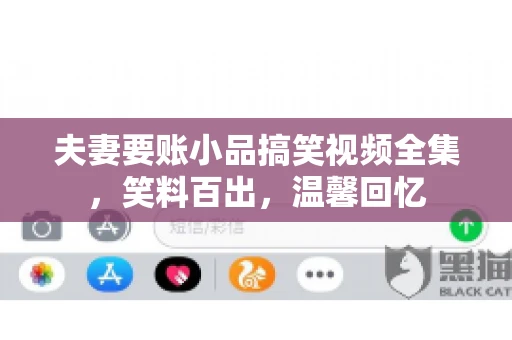 夫妻要账小品搞笑视频全集，笑料百出，温馨回忆