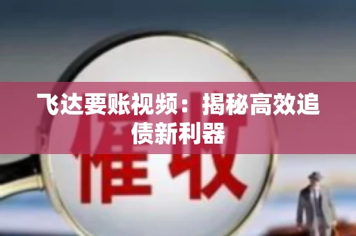 飞达要账视频：揭秘高效追债新利器