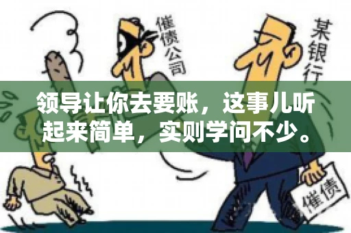 领导让你去要账，这事儿听起来简单，实则学问不少。我有个朋友，叫小王，最近就碰上了这样的难题。今天，咱们就聊聊这个话题，看看在职场中，面对领导交代的要账任务，我们应该怎么应对。