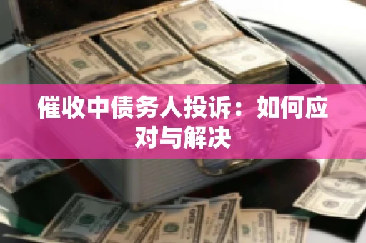 催收中债务人投诉：如何应对与解决