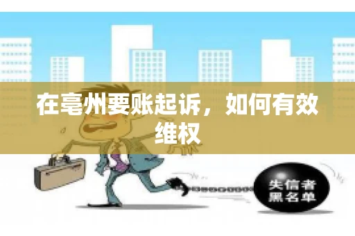 在亳州要账起诉，如何有效维权