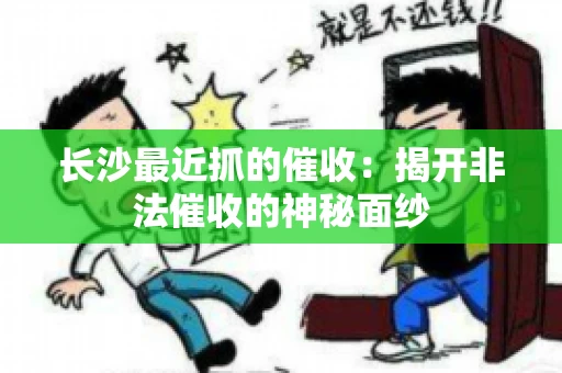 长沙最近抓的催收：揭开非法催收的神秘面纱